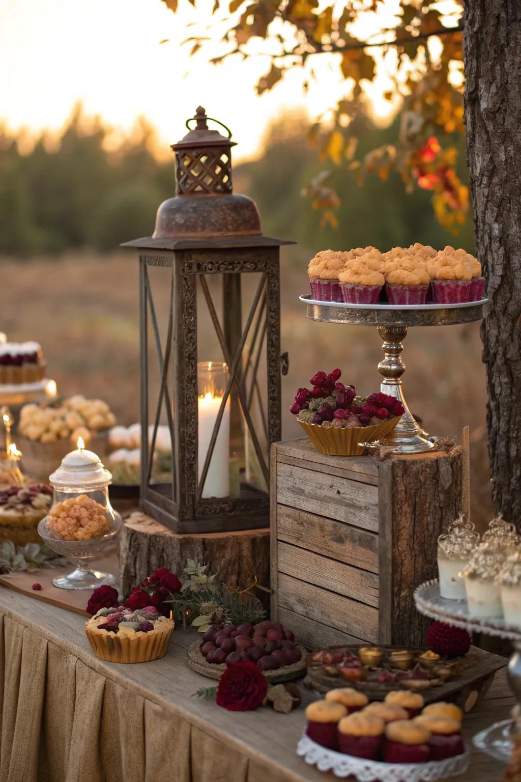 Vintage finds add a layer of history and charm to your fall setup. 🕯️ #VintageDecor #NostalgicVibes