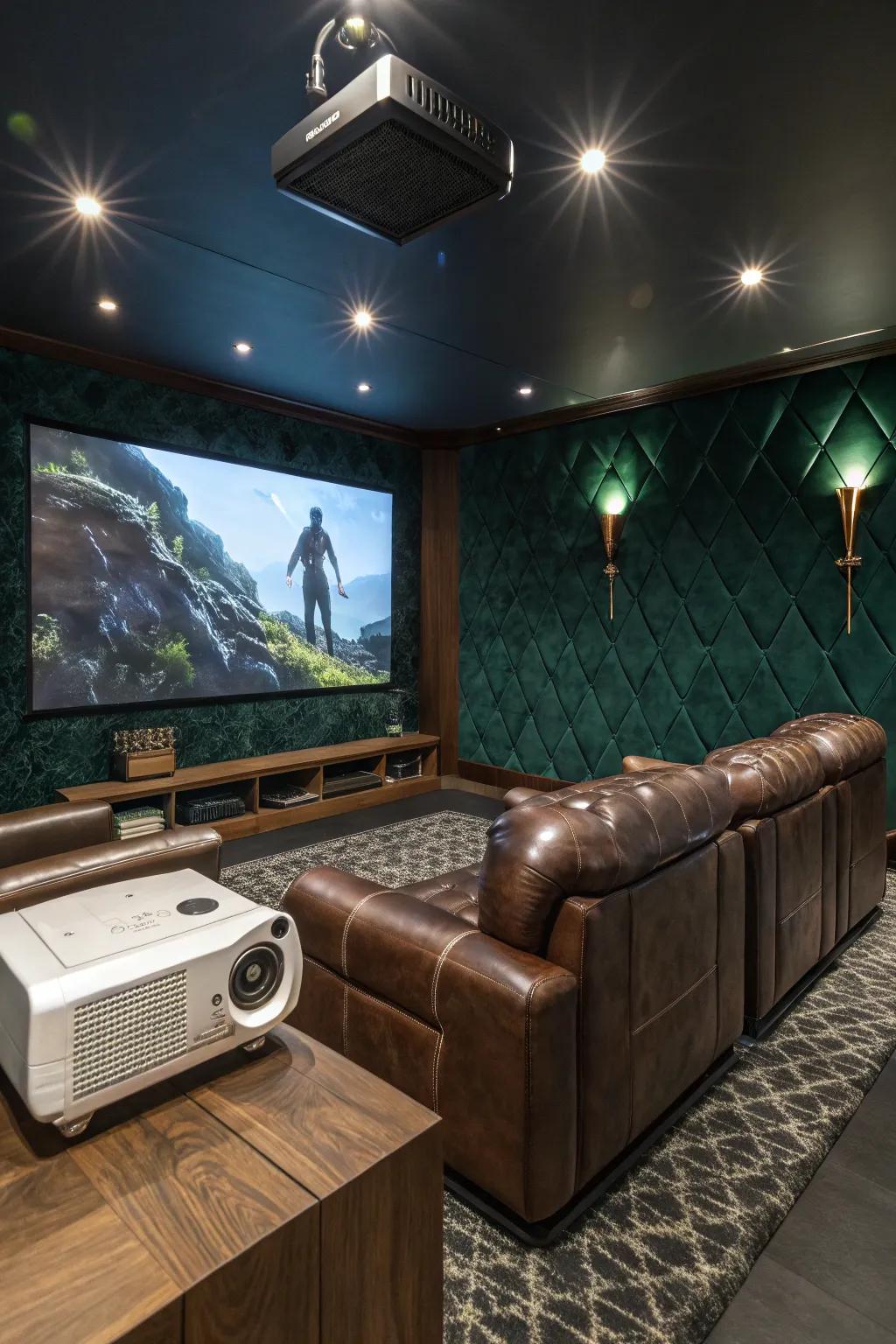 Transform your space with dynamic projections that wow every time. 📽️🎨 #DynamicDecor #ProjectorMagic