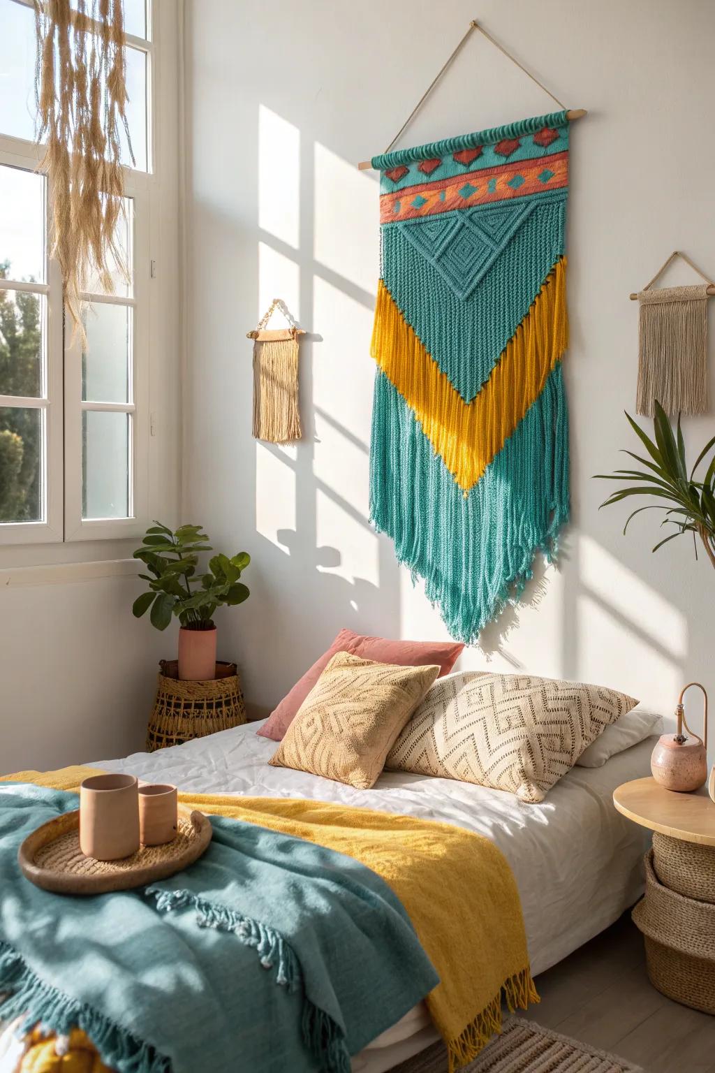 Add depth with textures that bring richness to your minimalist space.