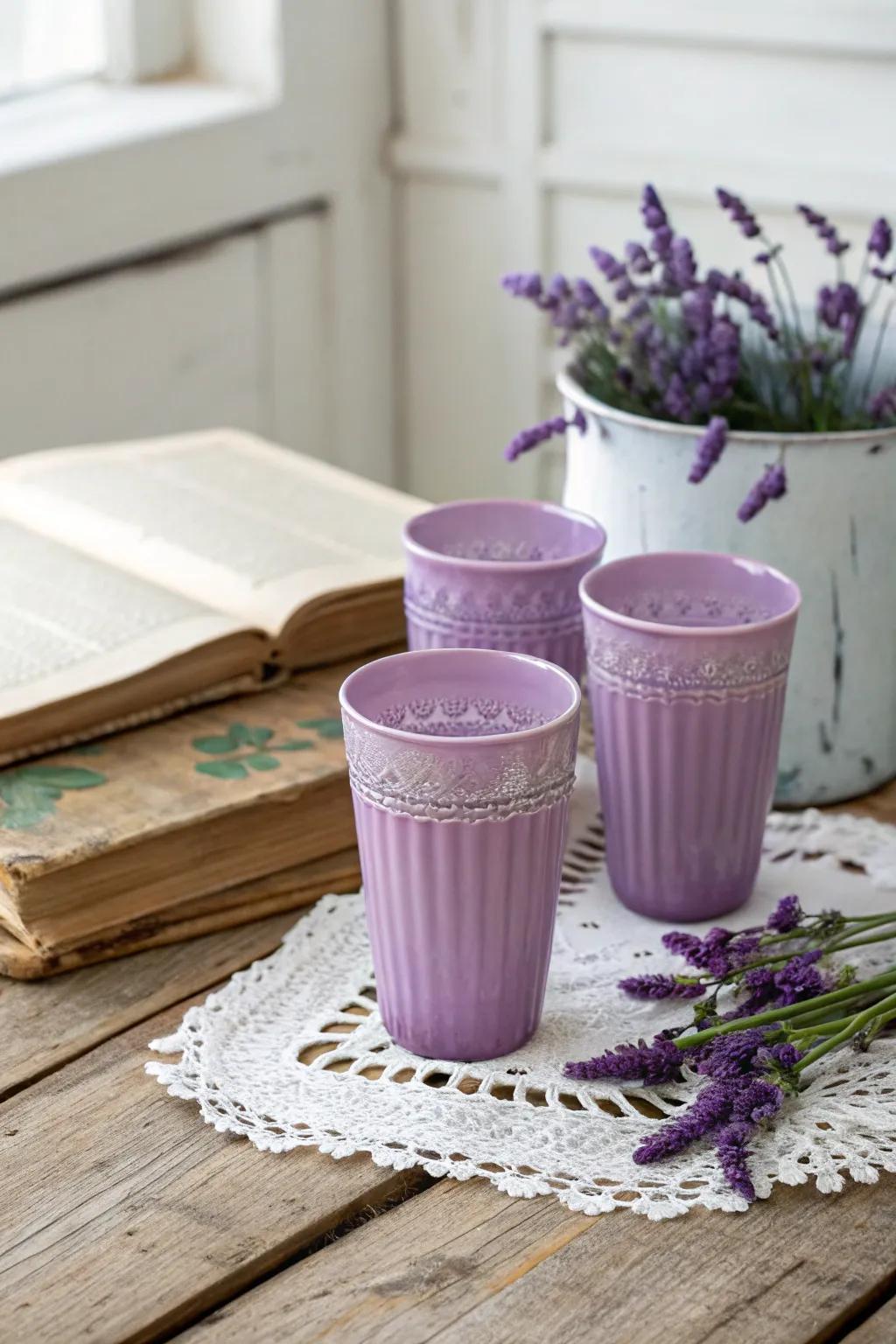 Step back in time with vintage-inspired tumblers that tell a story.
