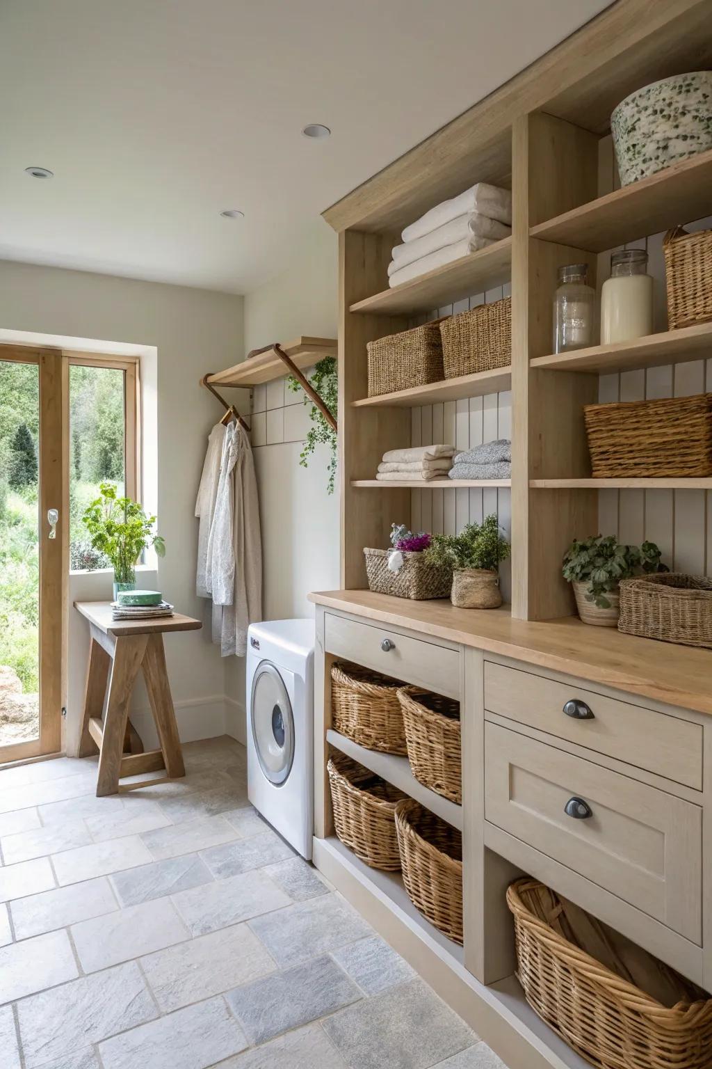 Combine tasks in a multi-purpose utility room designed for efficiency and creativity. 🎨 #MultiPurpose #CreativeSpaces