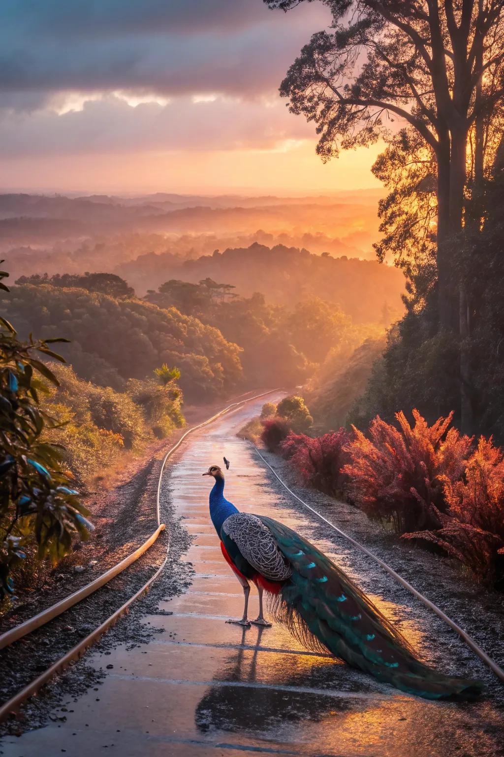 Step into a dream with surreal animal landscapes that enchant the senses.