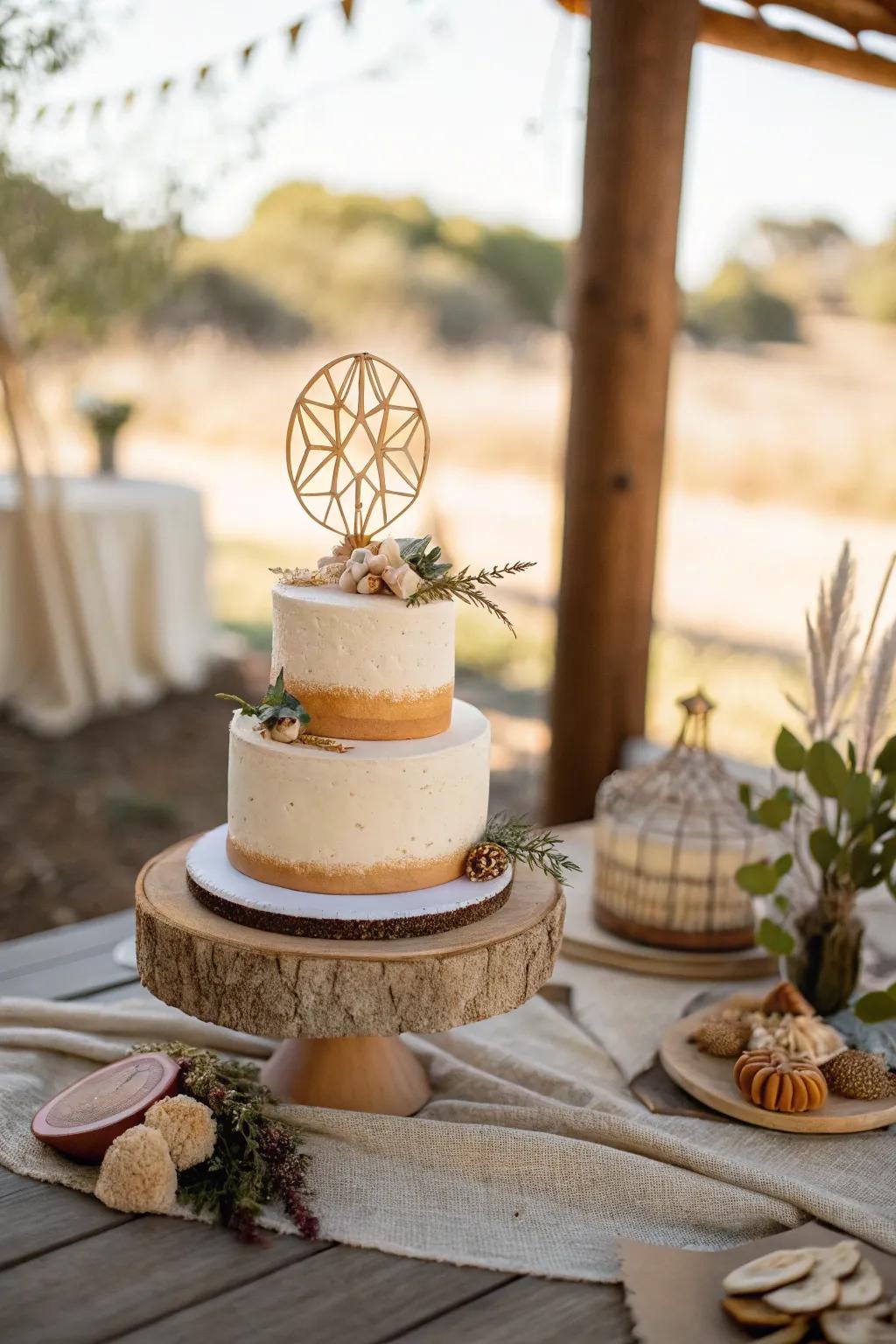 Make it personal with DIY cake toppers that add a unique touch to your wedding. 🎨 #DIYWedding #CreativeDecor