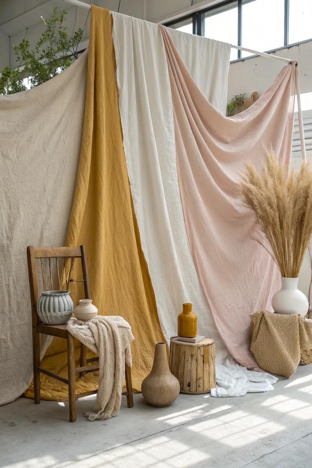 Express your creativity with an eclectic mix of patterns that make your space uniquely yours.