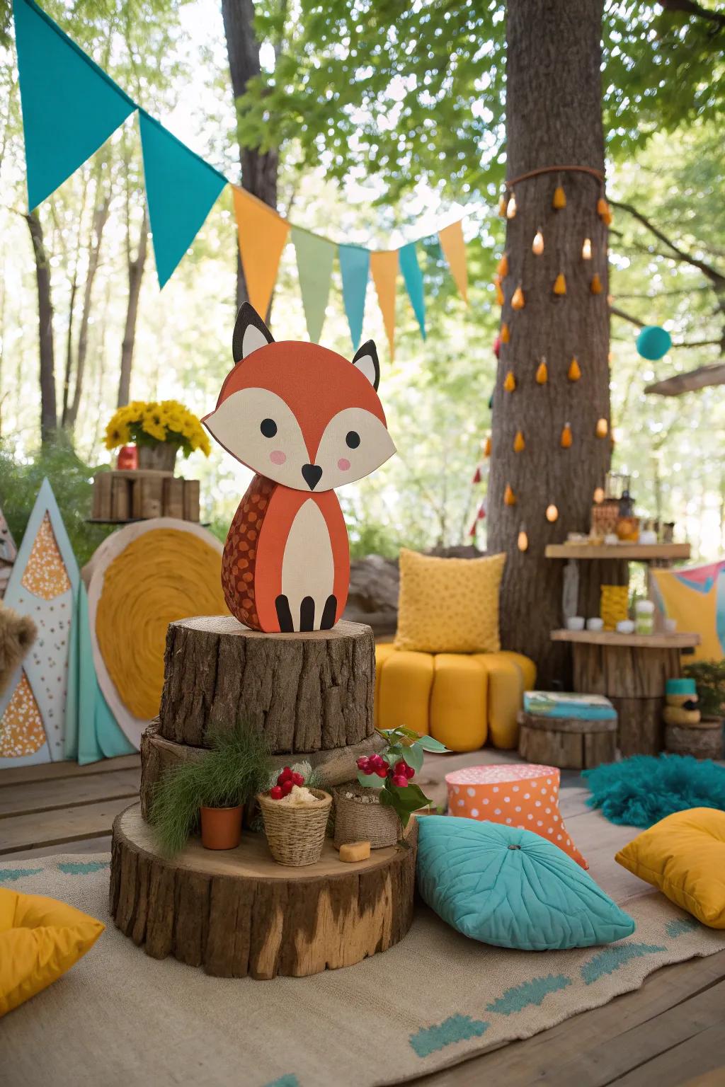 Embrace nature with a woodland creatures gathering that's enchanting and delightful.