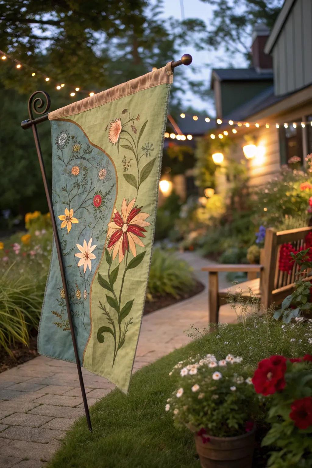 Add an exclusive touch to your garden with custom-designed flags that showcase your artistic vision.