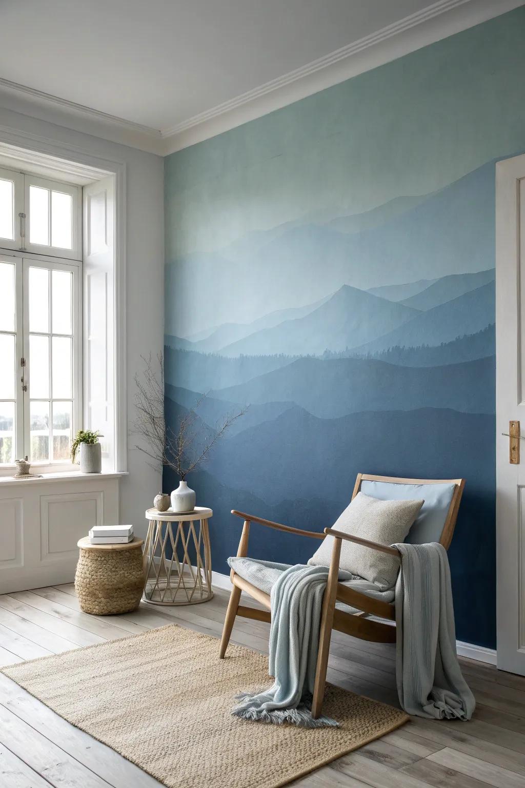 Monochrome with a twist adds depth and unity to your room decor.