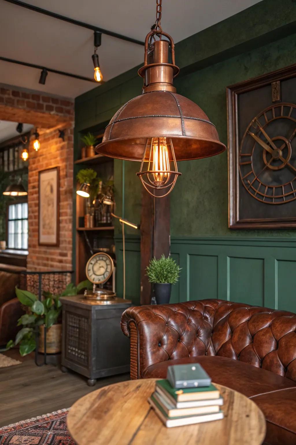 Evoke warmth and sophistication with stunning copper accents in your decor.