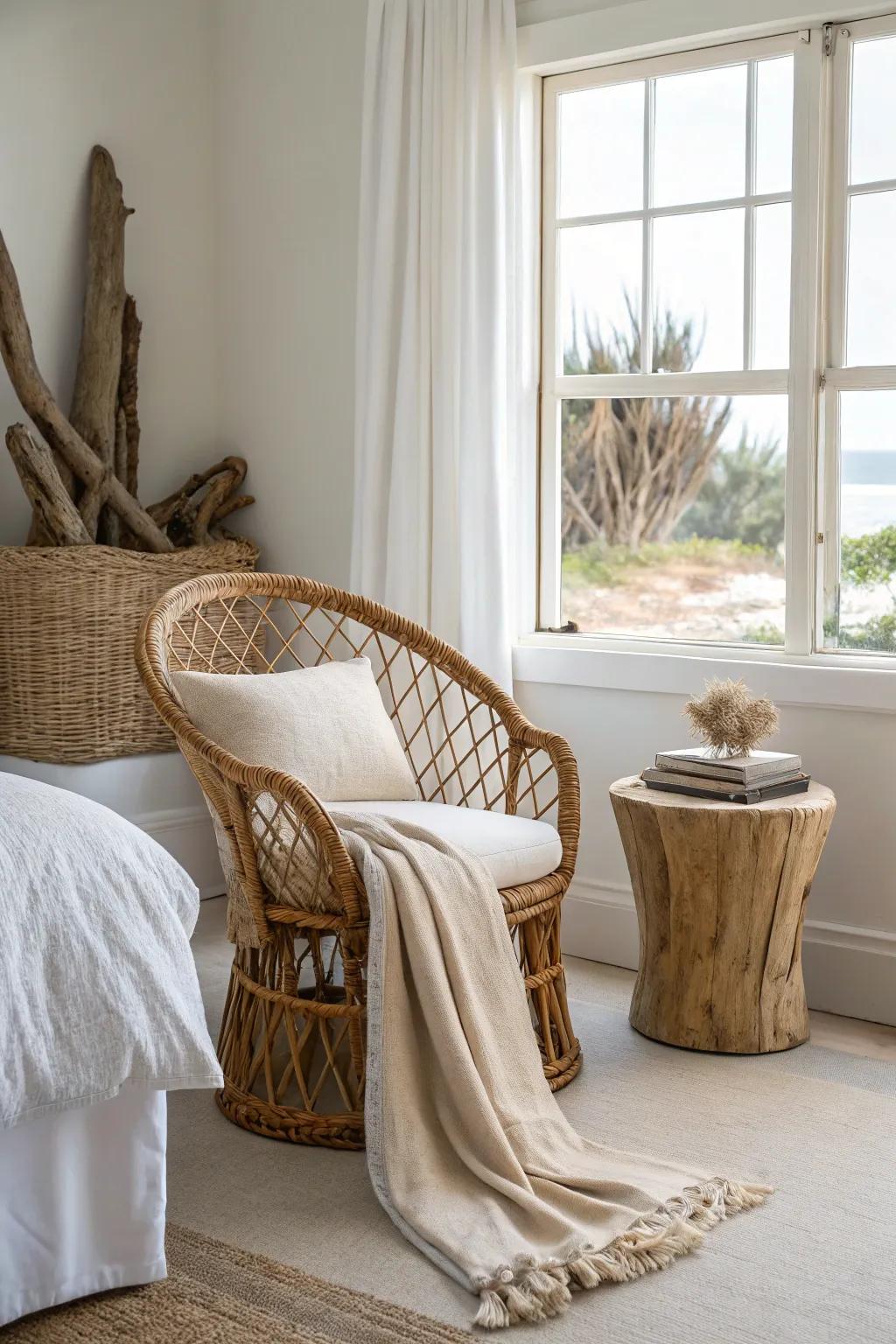 Infuse your space with rustic details that tell a story and add character. #RusticCharm #HomeDecor