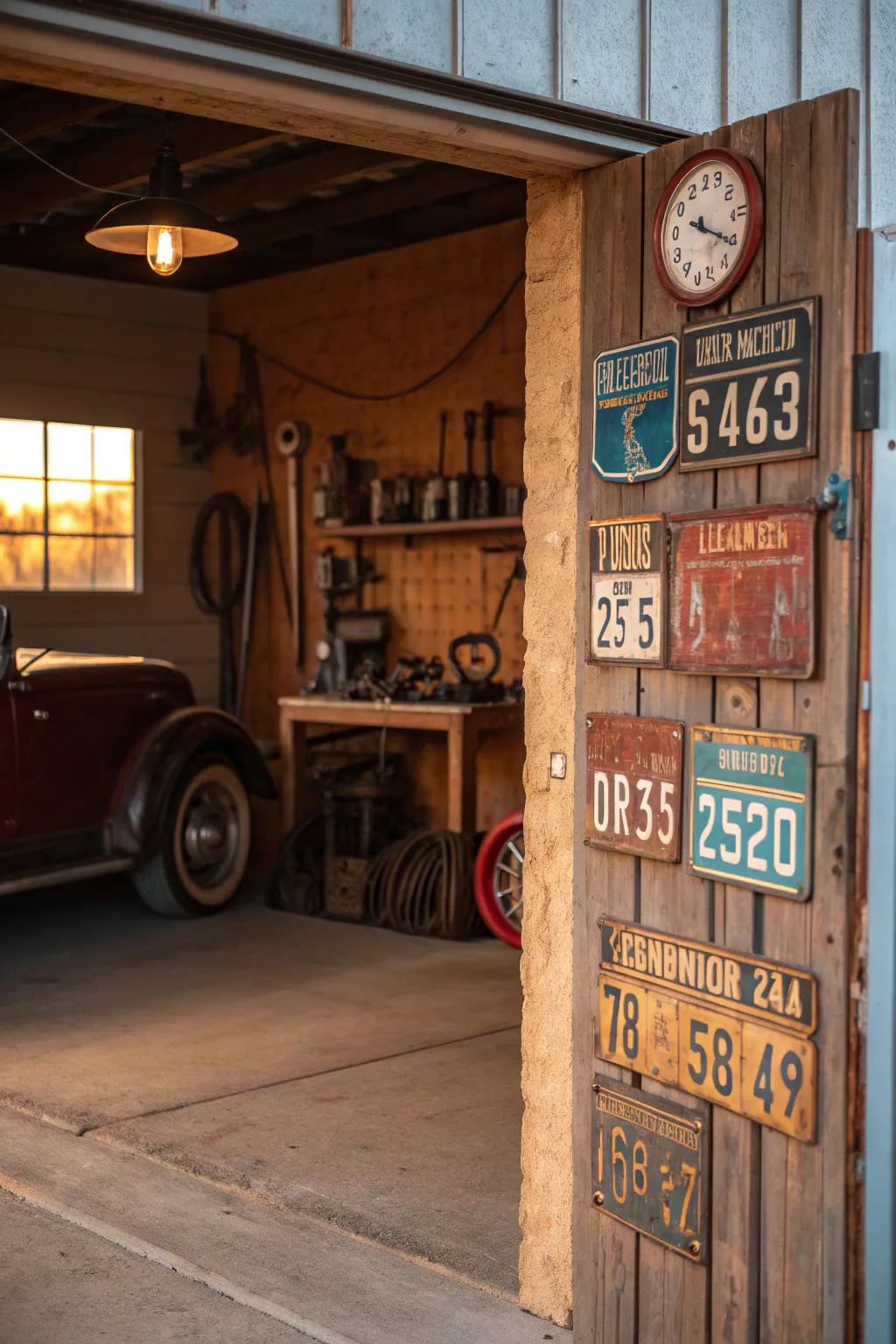 Infuse history into your garage with unique antique finds.