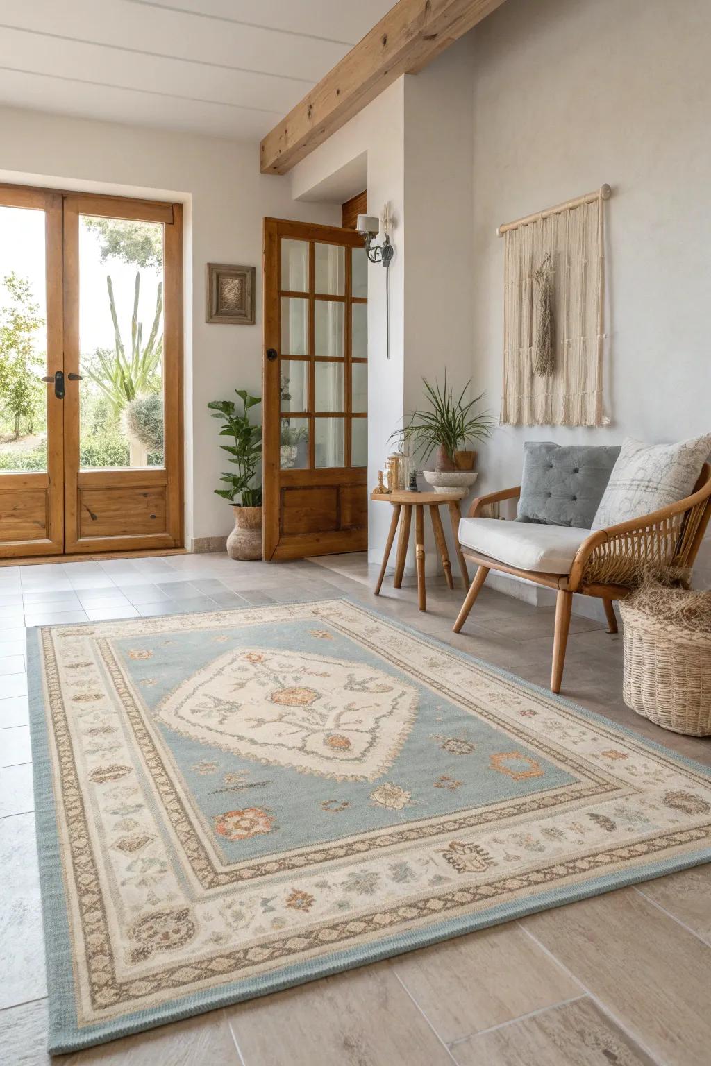 Mix classic with modern for a unique and refreshing style.