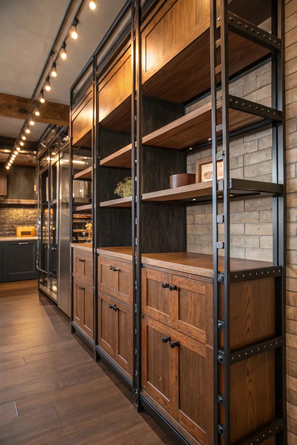 🚪 Glide into organization with sliding shelves that bring every item within reach. #InnovativeStorage #EasyAccess