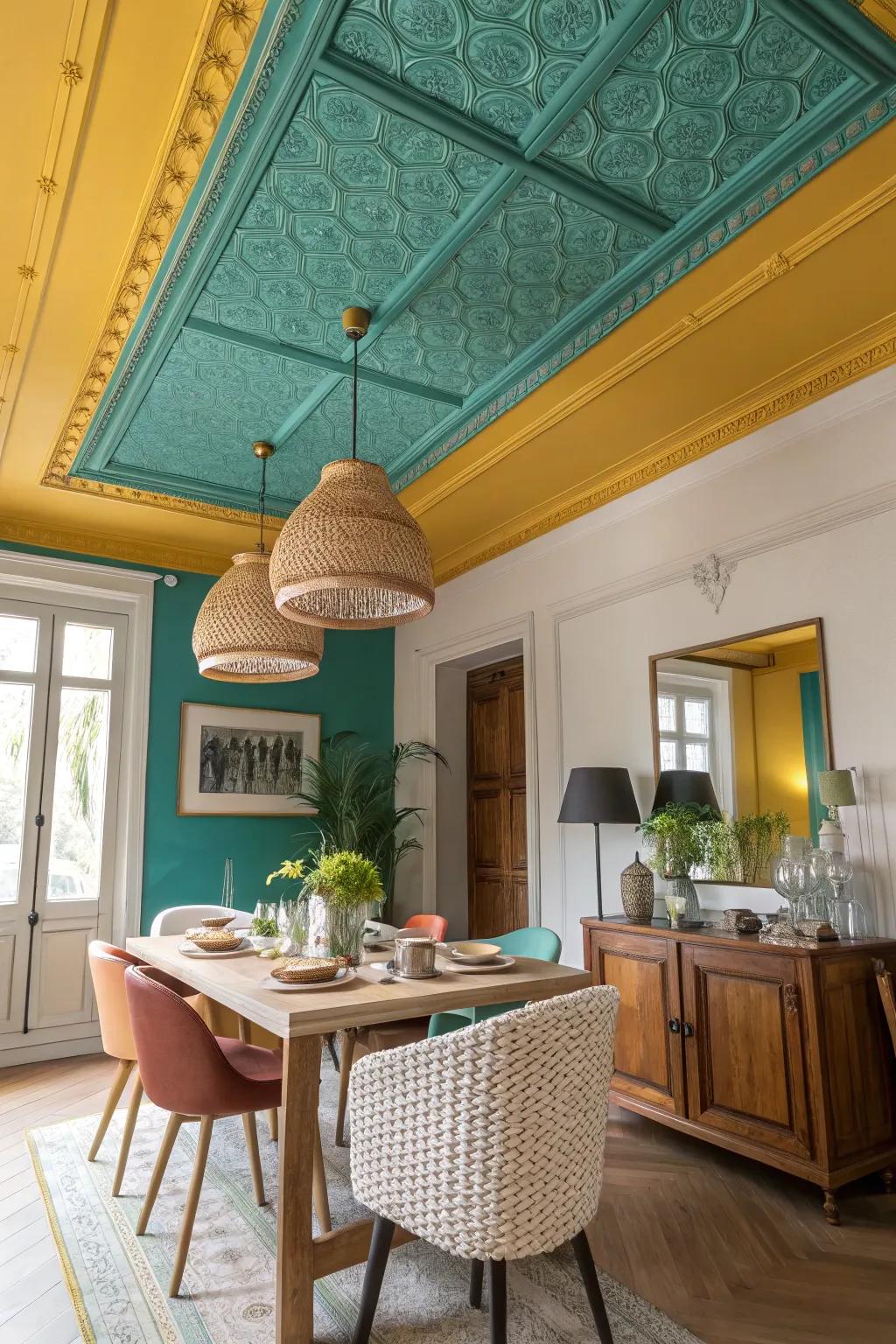 Elevate your design with a ceiling that wows from above.