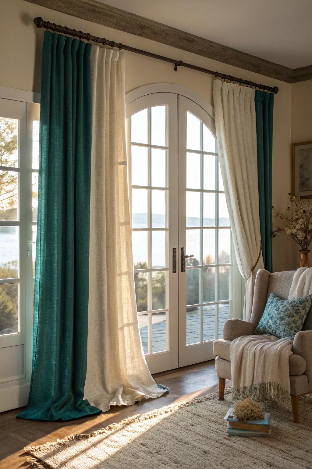 Seasonal curtain swaps keep your decor fresh and inviting.