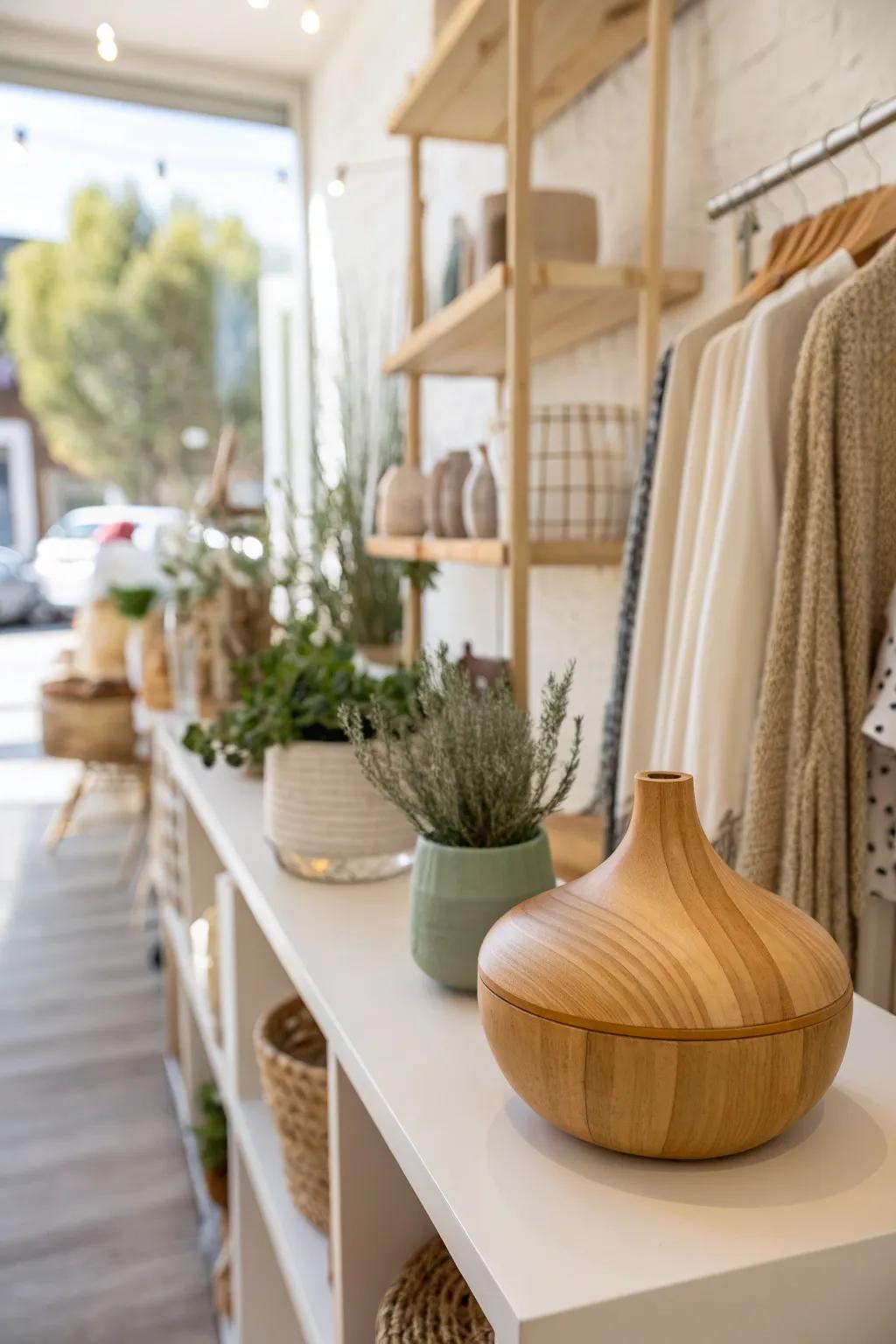 Invoke the senses with subtle scents that enhance the shopping experience.