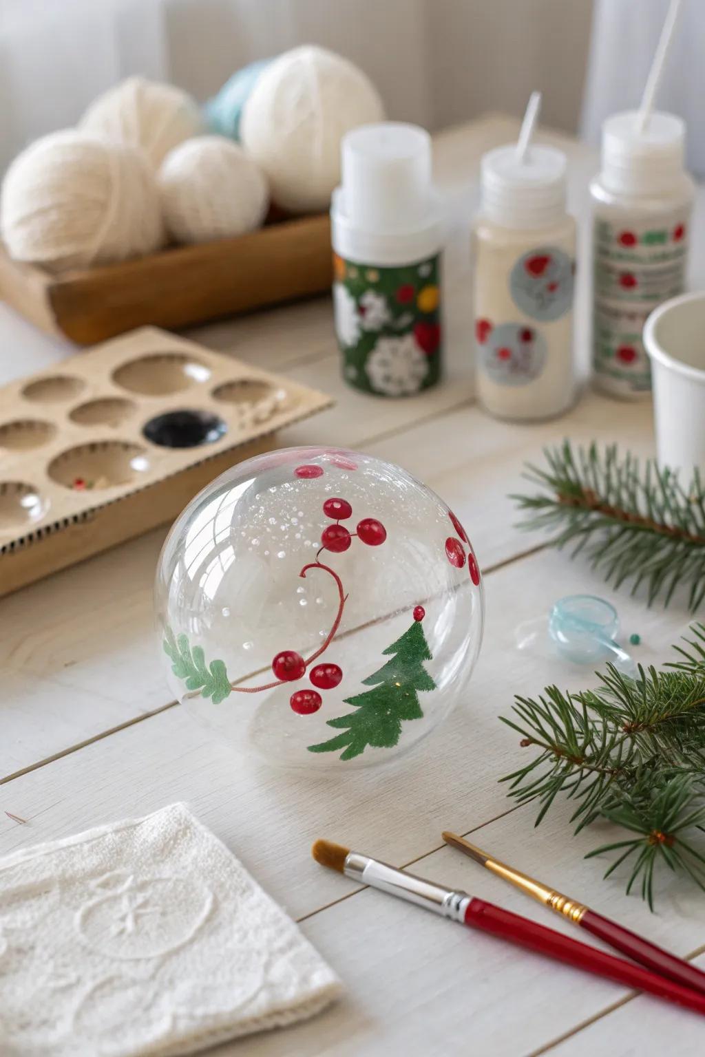 Add a splash of color to your gifts with Christmas bubble art that makes your presents pop. 🎁💧 #BubbleArt #ChristmasCrafts #CreativeGiftWrap