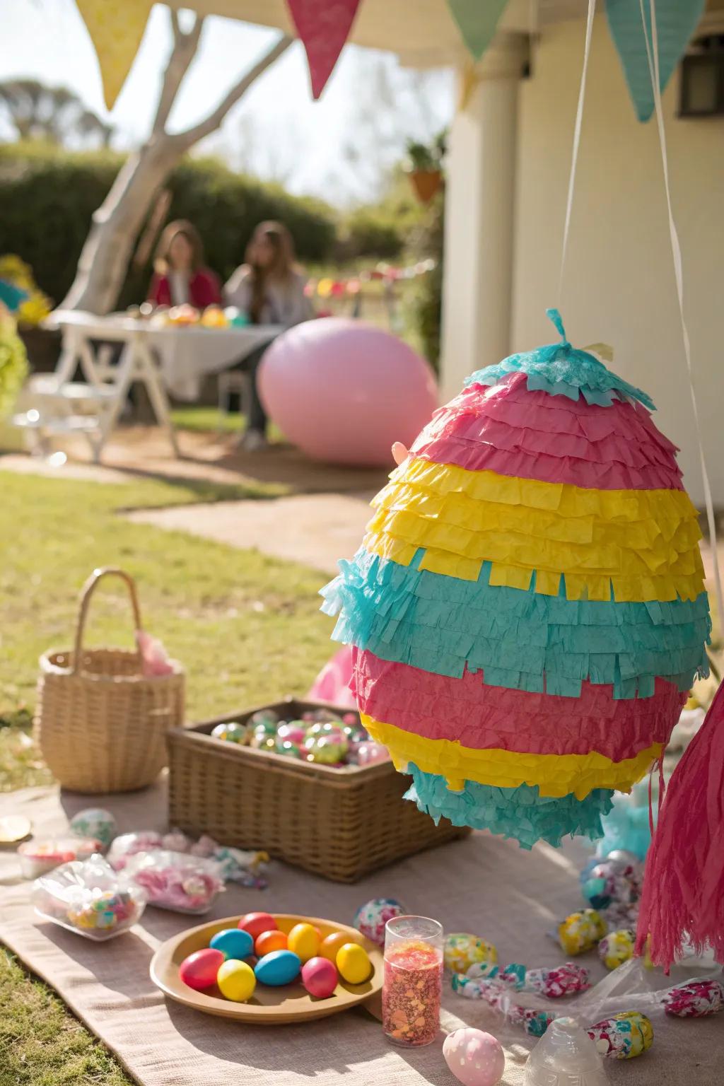 Bring joy to all with an Easter piñata, filled with sweet surprises just waiting to be discovered.