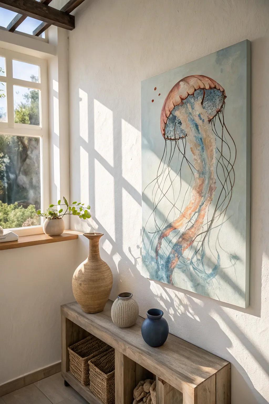 Bring words to life with jellyfish art paired with powerful typography.