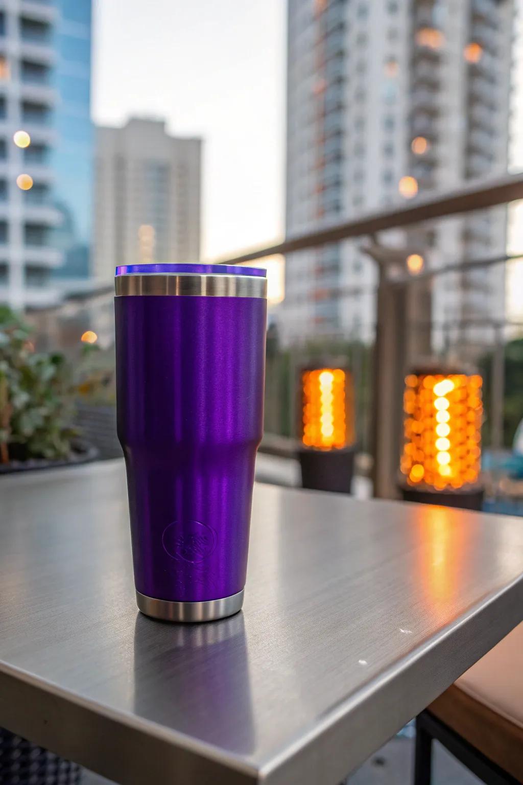 Add a touch of urban chic with industrial-inspired tumblers.