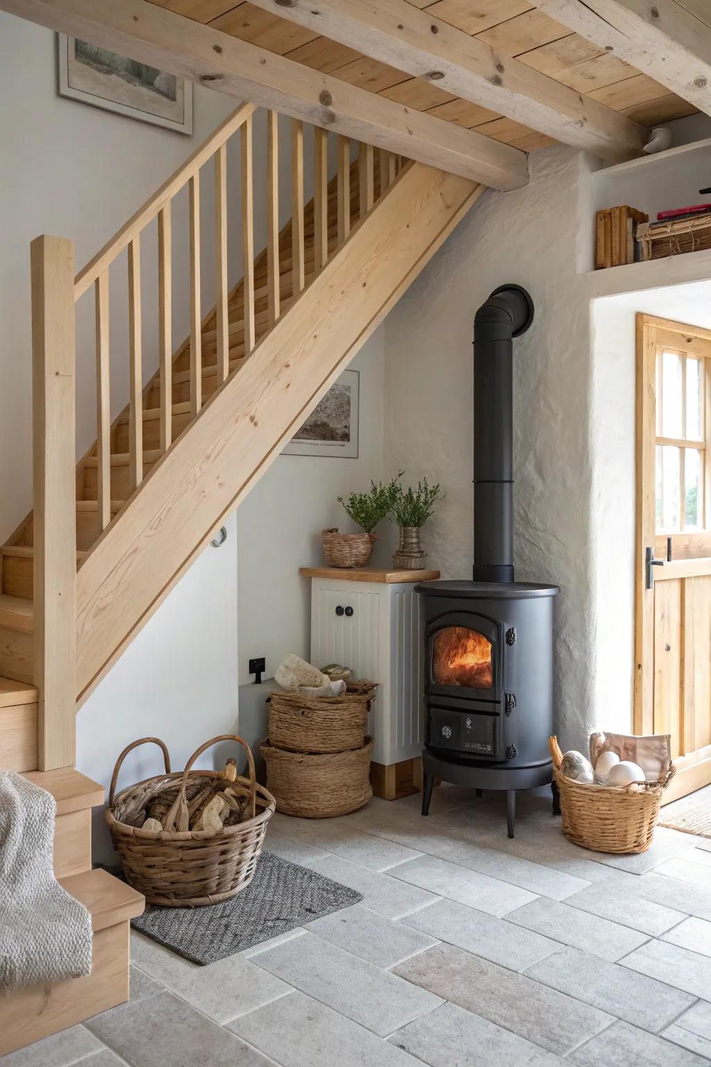 An unexpected alcove placement adds intrigue and charm to your home. 🔍🏡 #HomeInspiration #CreativeDesign