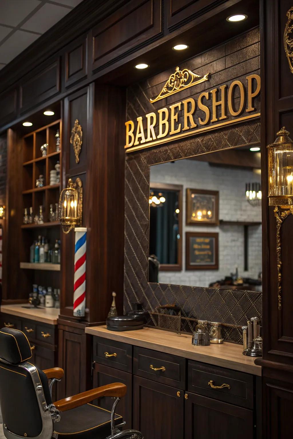 Capture attention with custom signage that tells your brand's story and invites clients in.