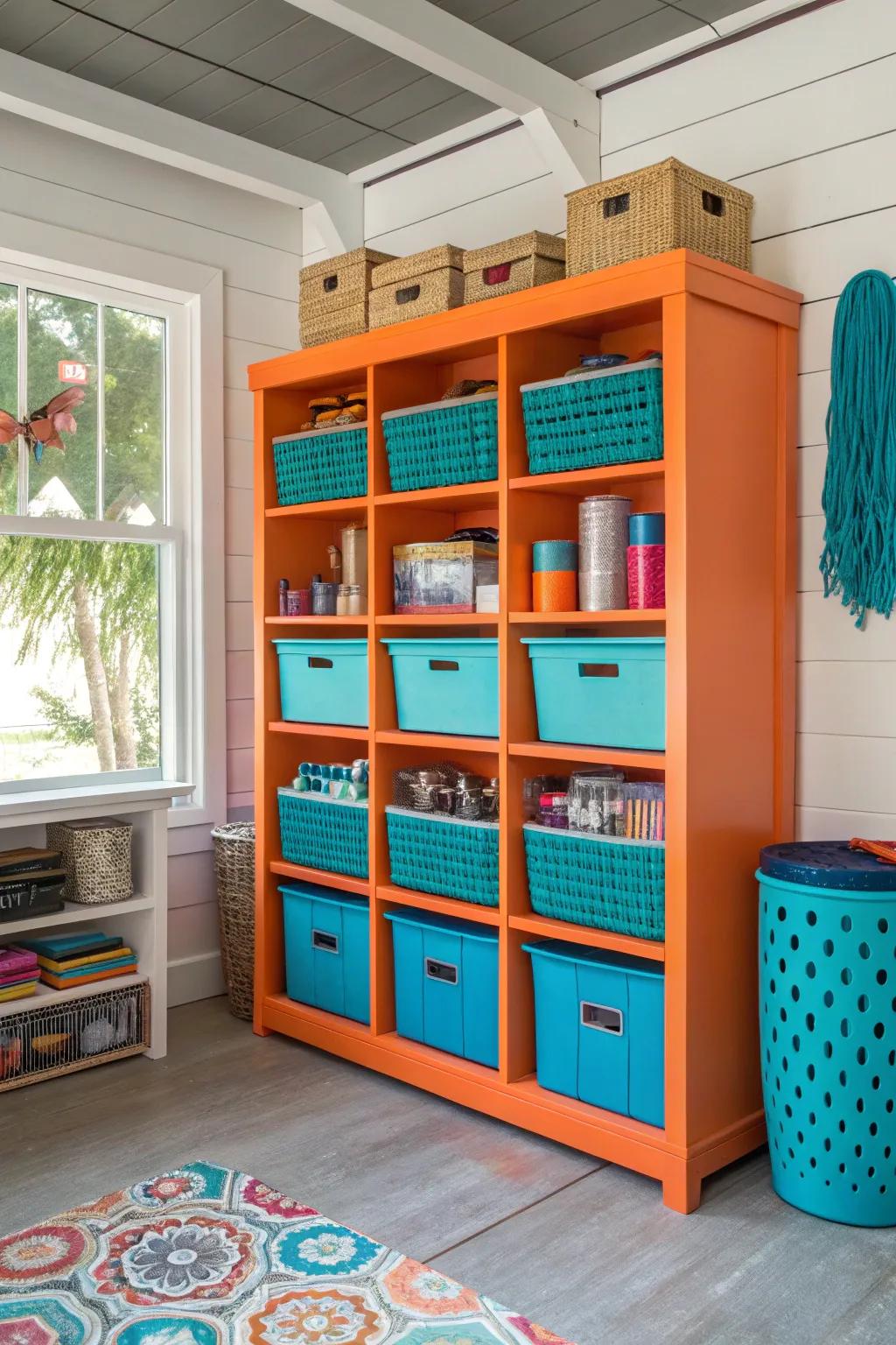 Craft your masterpiece in a space designed for inspiration and organization.