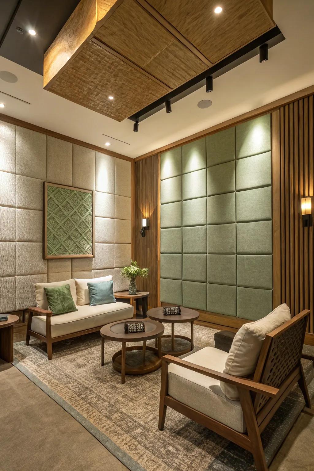 Transform your space with aesthetic acoustic panels that whisper quietness into every corner.