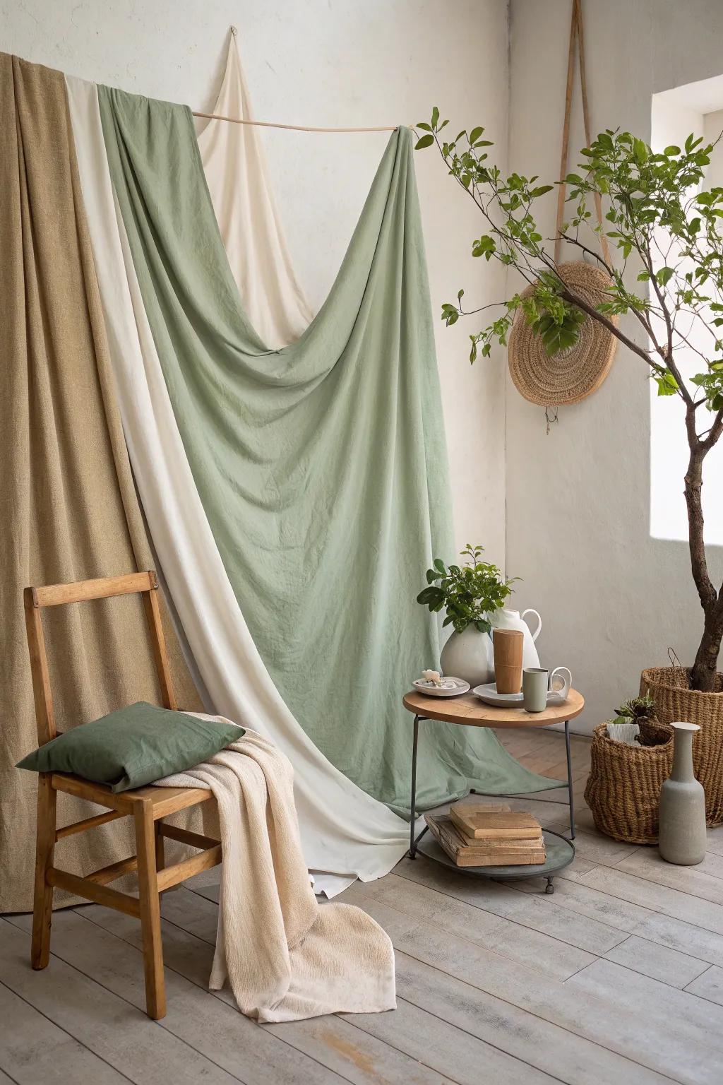 Decorate responsibly with chic drapes made from sustainable materials that look good and feel good.