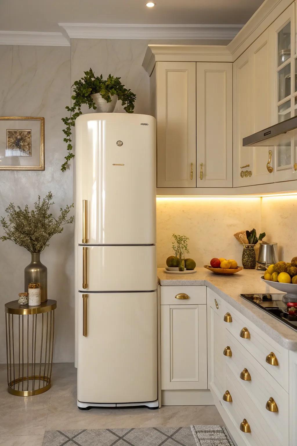 Smart appliances blend seamlessly into off white kitchens, enhancing efficiency and modernity.