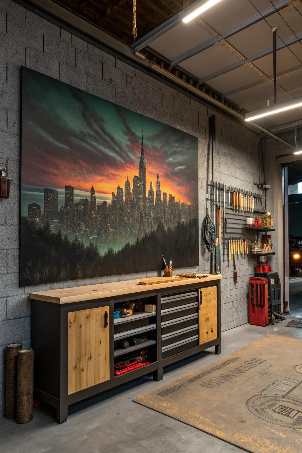 Transform bare walls into a canvas of creativity with personalized murals.