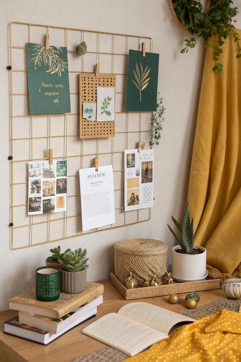 Switch up your poster collection effortlessly with versatile clipboard displays.