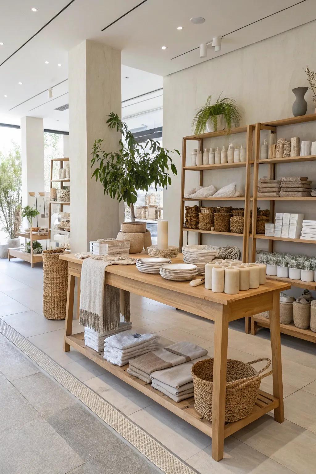 Brighten up with minimalism: clean lines and neutral tones create an airy, inviting space.