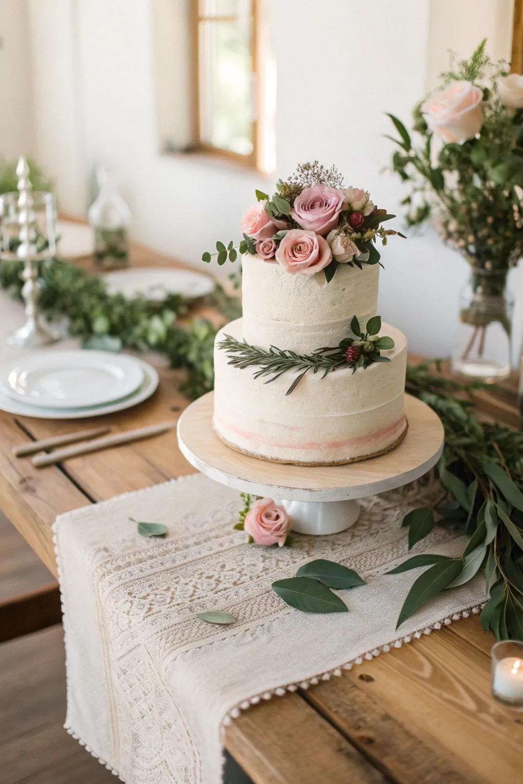 Transform your cake into a blooming masterpiece with vibrant floral toppers.