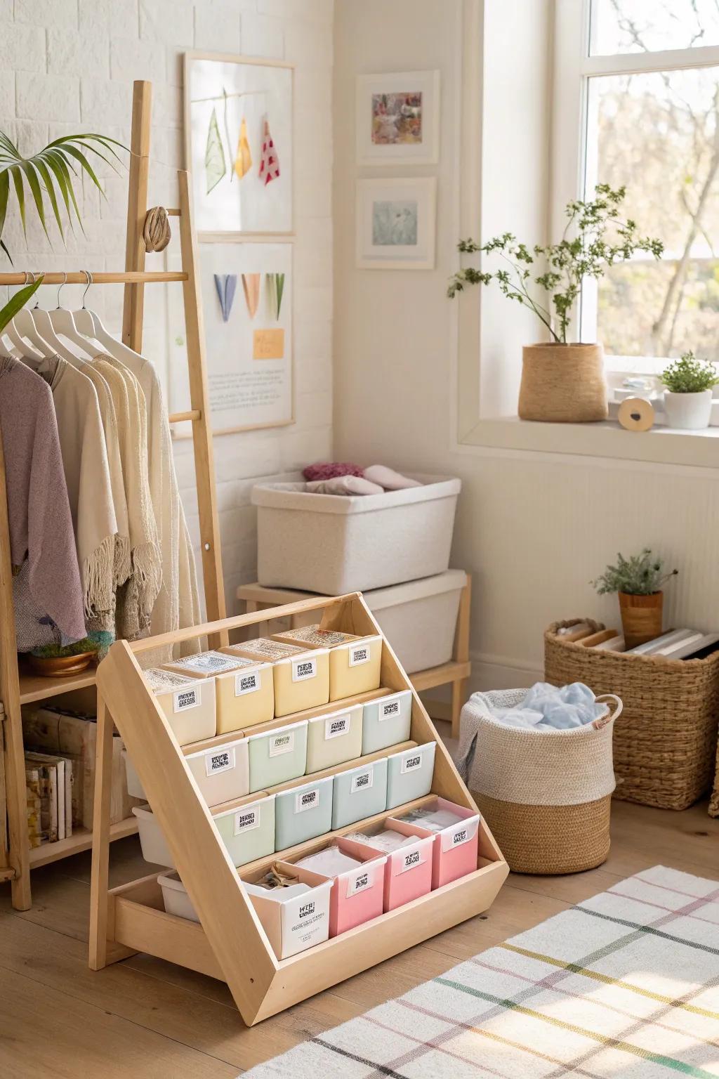 Brighten up your organization with color-coded labels that add both function and flair.