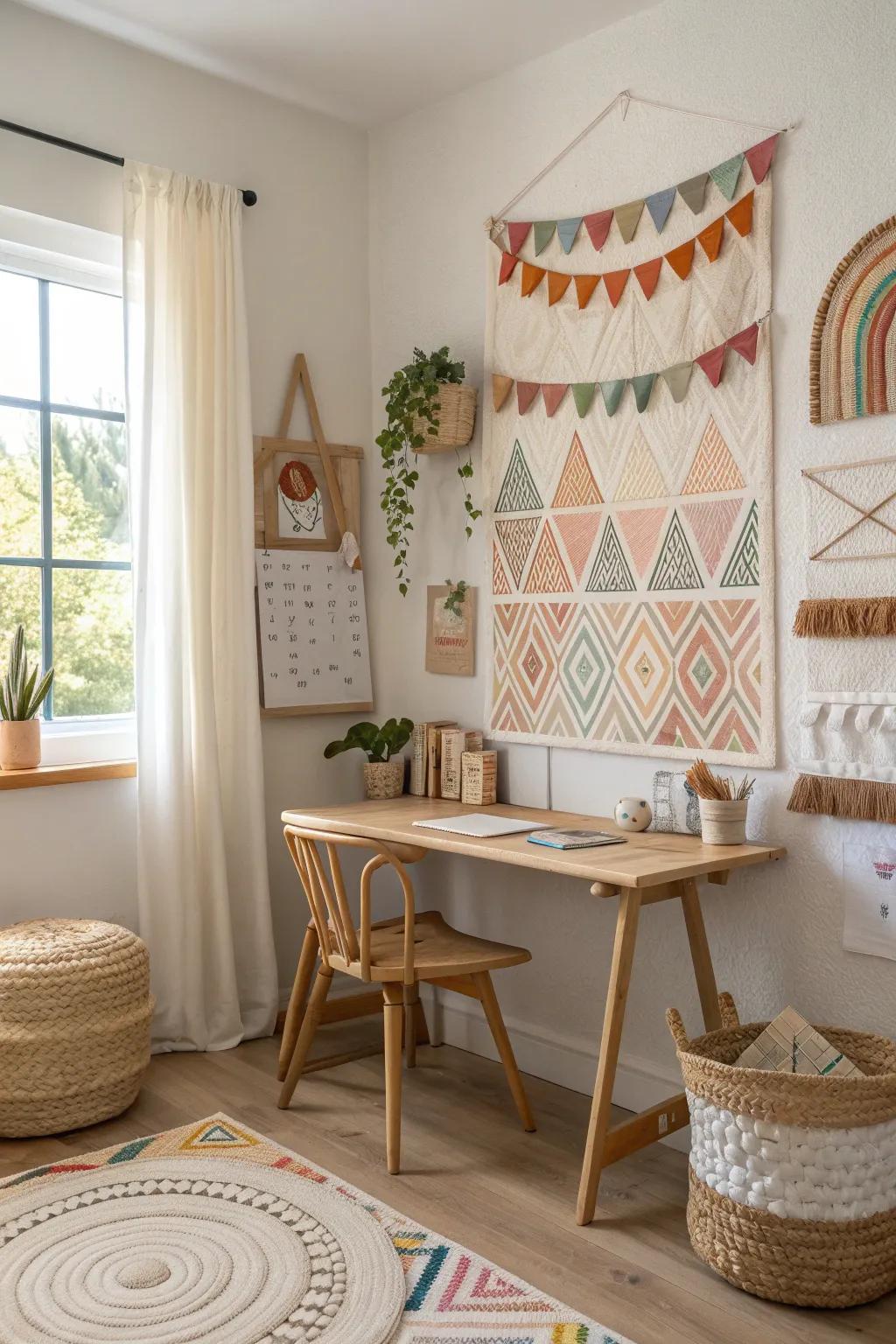 Let eclectic patterns bring life and vibrancy to your classroom walls.