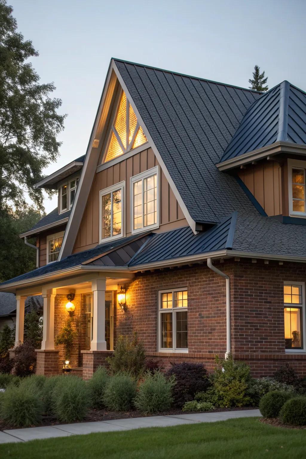 The Dutch gable: where tradition meets innovation in home design.
