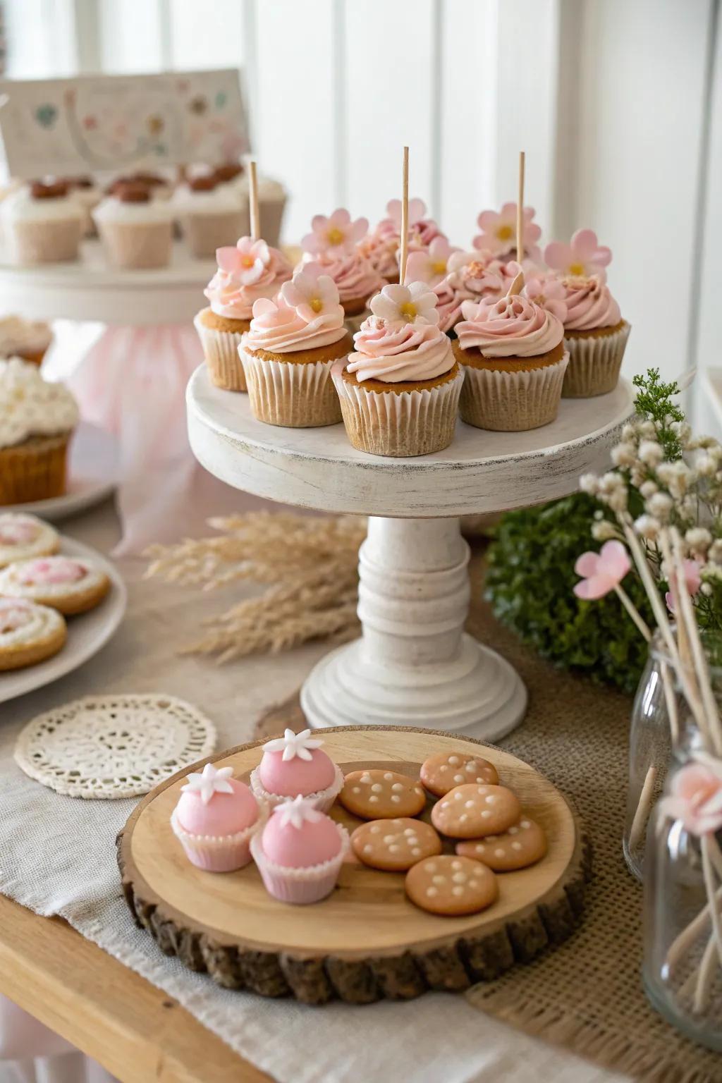 Indulge your guests with a tempting array of sweet treats that are as beautiful as they are delicious.