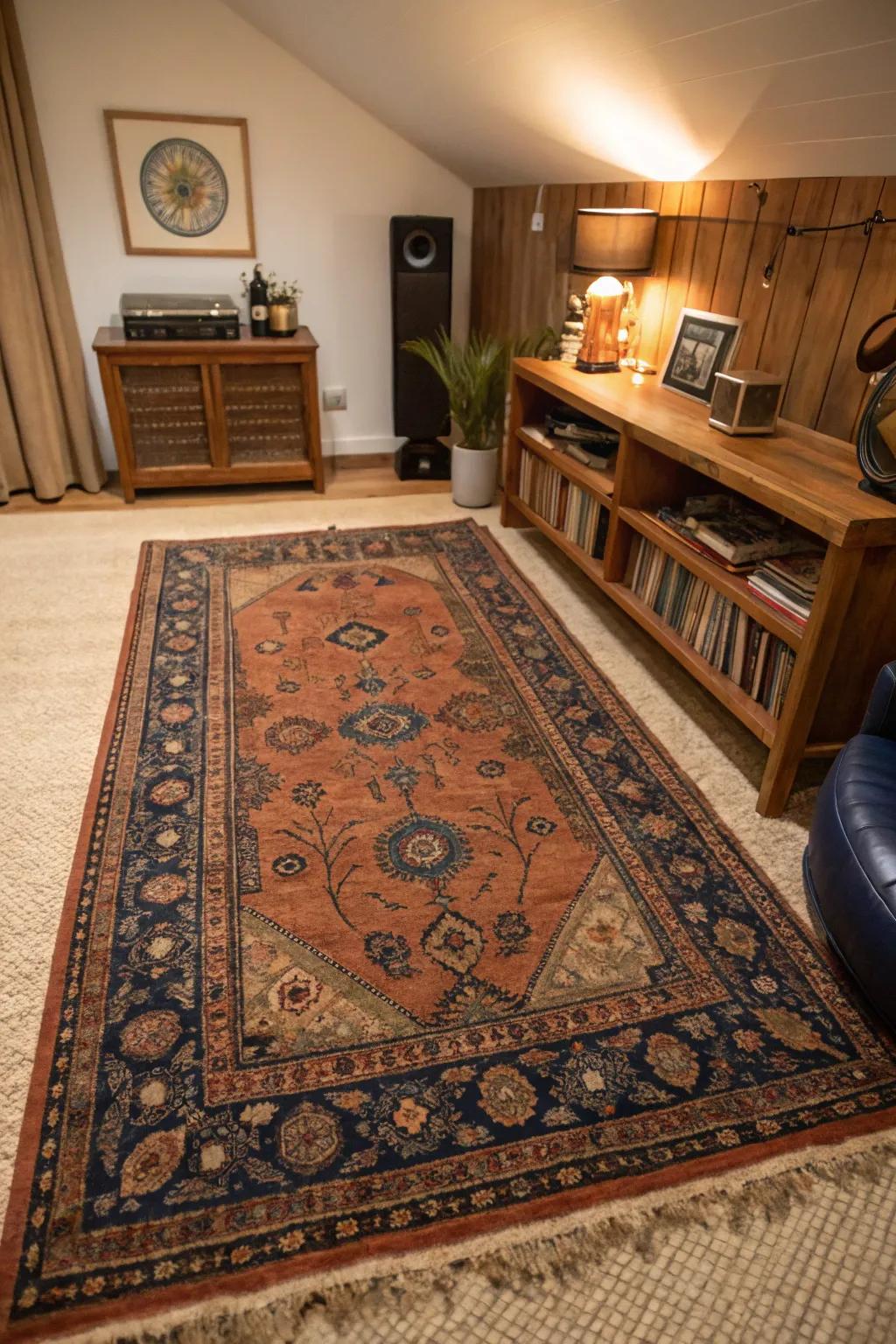 Step onto plush silence with thick carpets that hush your home in style.