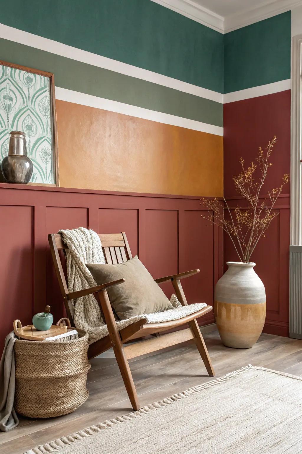 Accent walls create a focal point and add character to your living space.