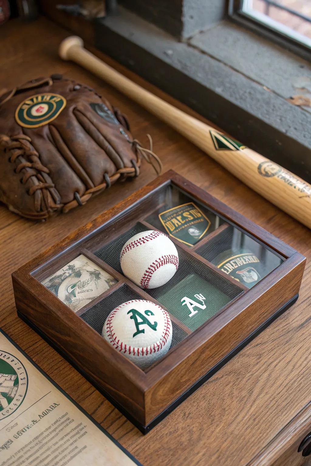 Add a personal touch with customized elements that make your shadow box stand out. #PersonalizedDecor #HomeInspiration