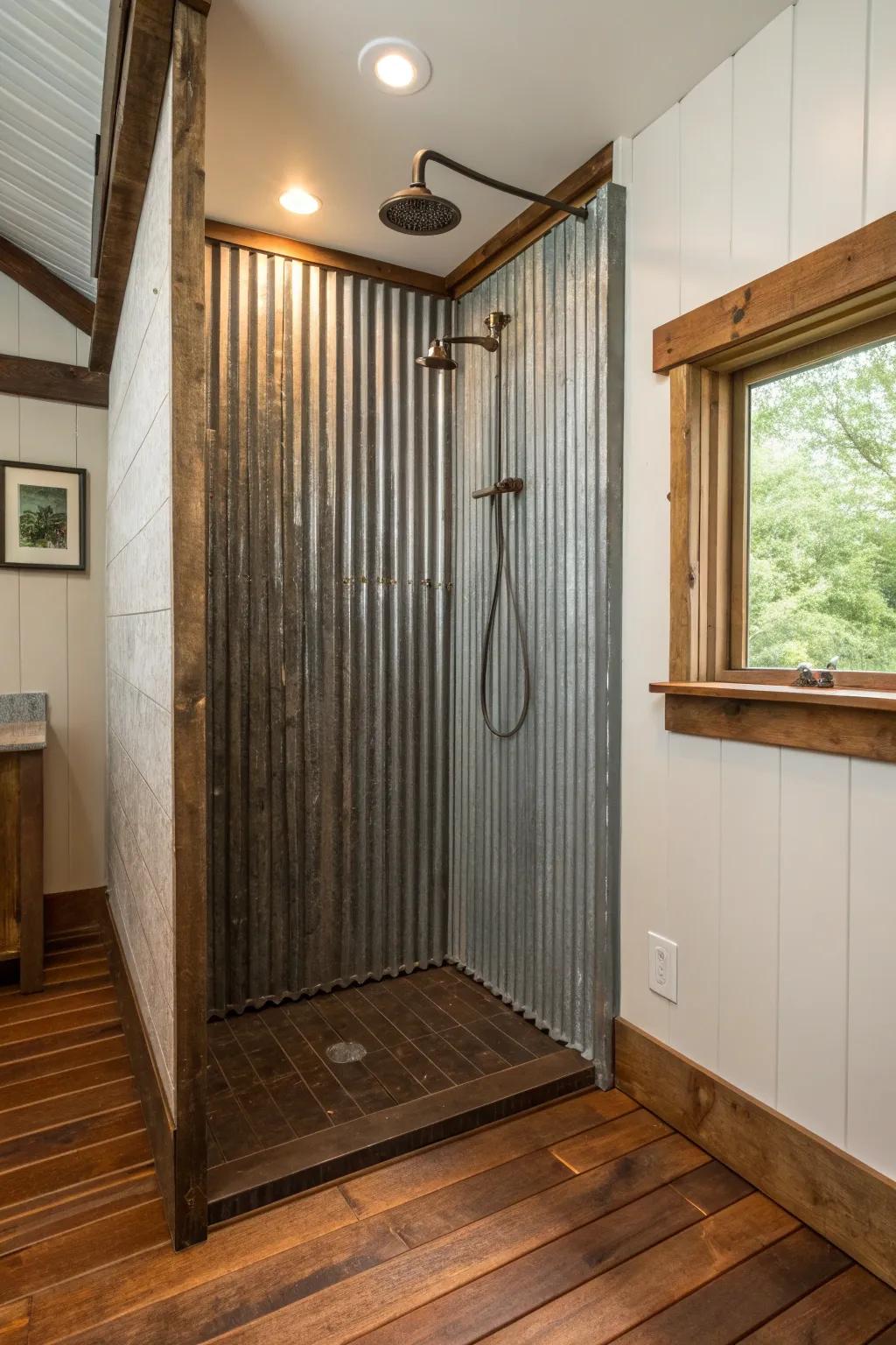 Embrace simplicity with a minimalist metal design that celebrates raw beauty. #SimpleLiving #MetalDesign