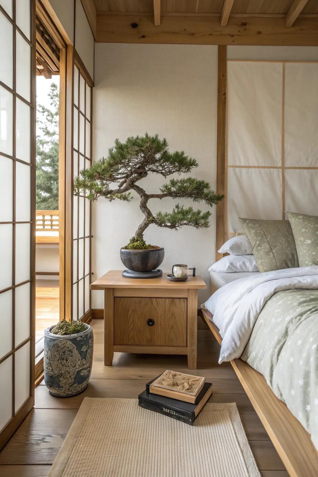 Infuse your space with nature by adding plants and nature-inspired decor.