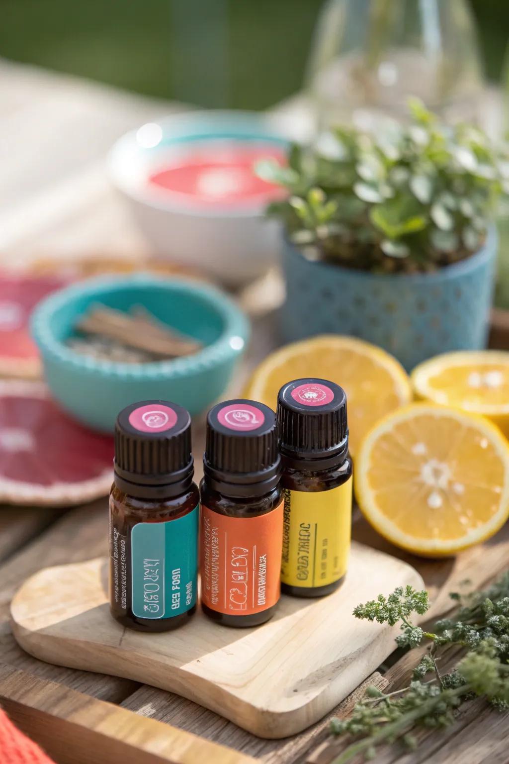 Personalize your collection with labeled jars.