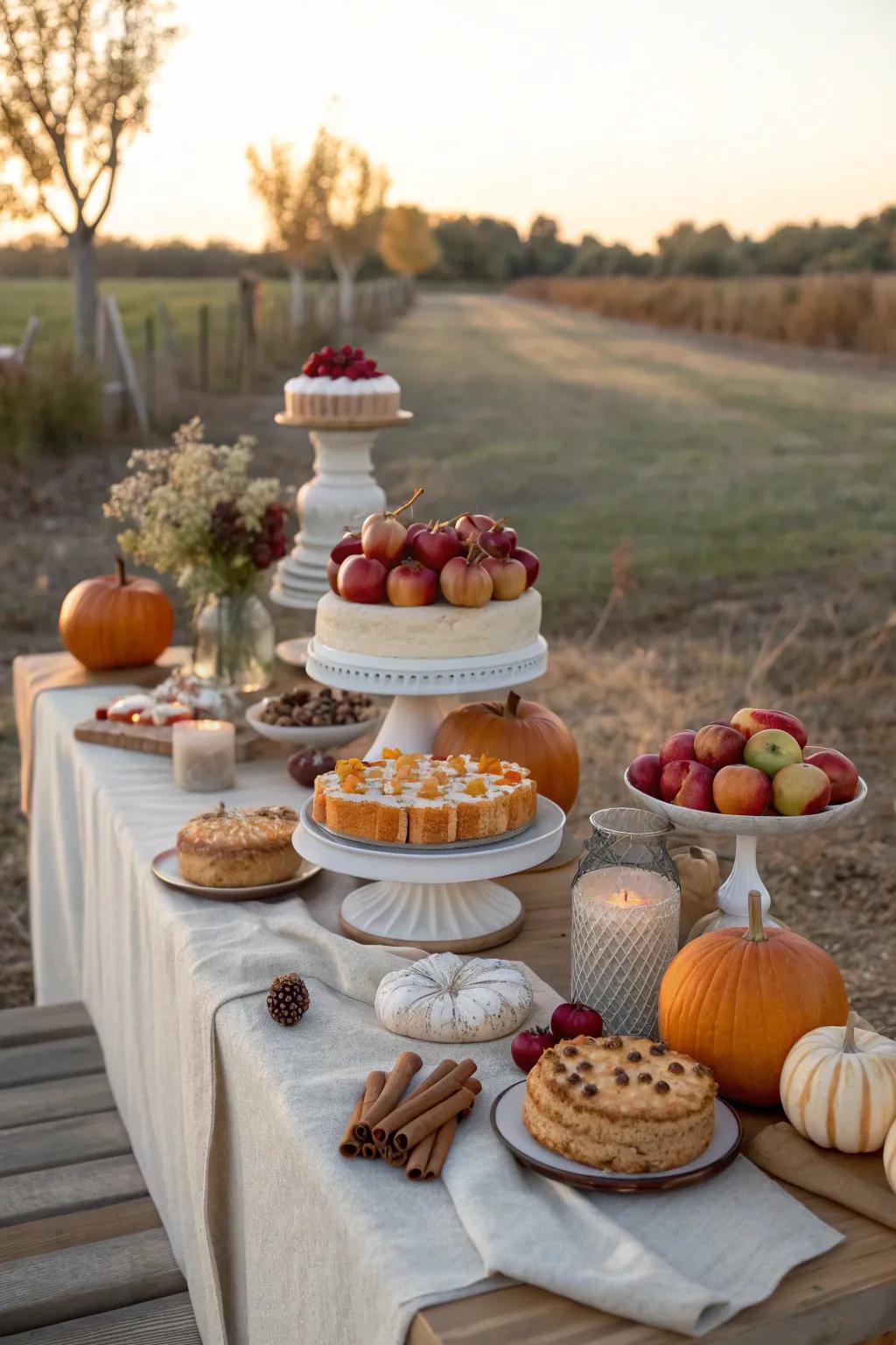 Seasonal sweets that taste as good as they look, capturing the essence of fall.