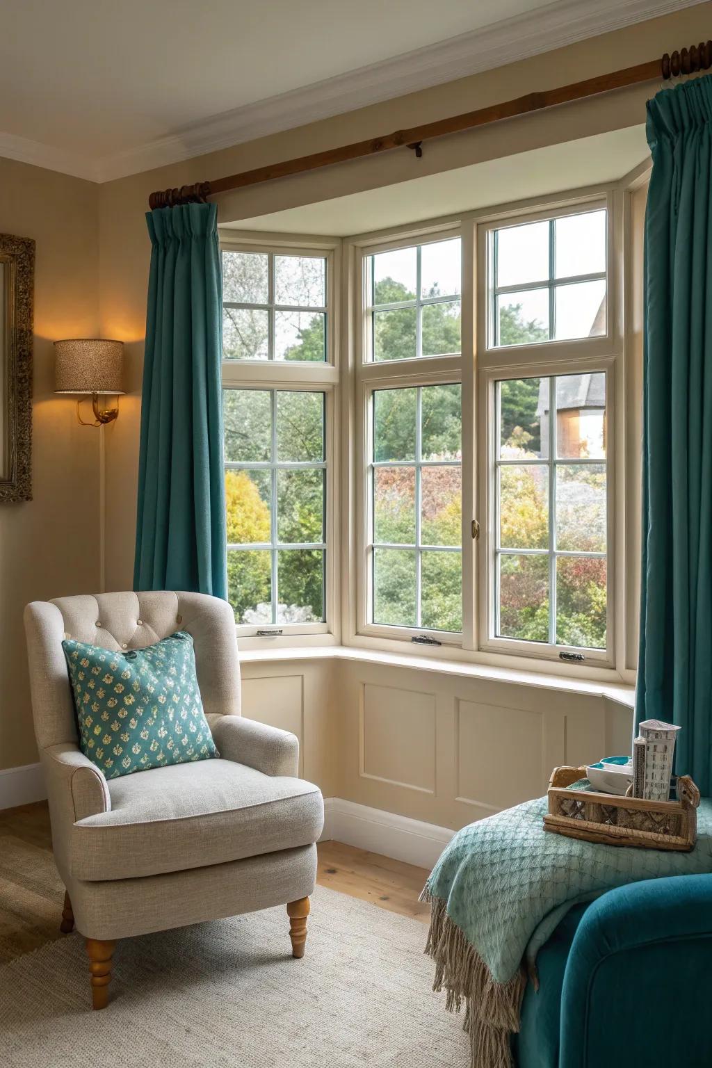 Embrace tranquility with secondary glazing that keeps the city sounds at bay.