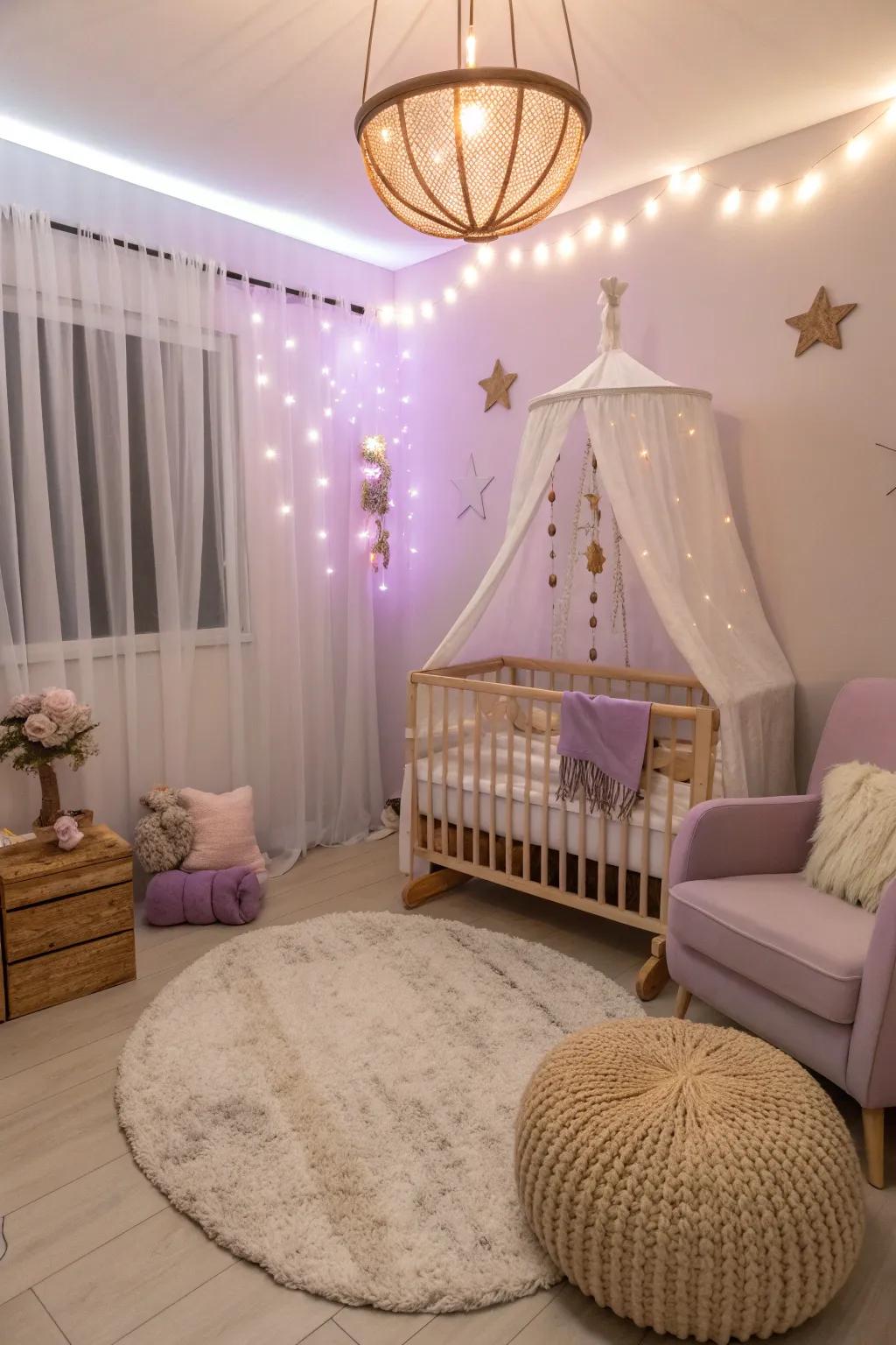 Thematic touches bring charm and character to your nursing haven.