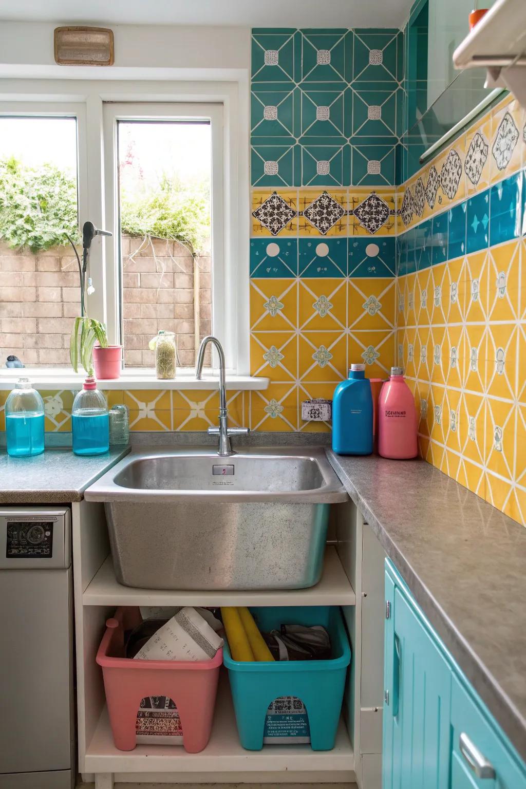 Enhance your utility room's functionality with a convenient and stylish utility sink.