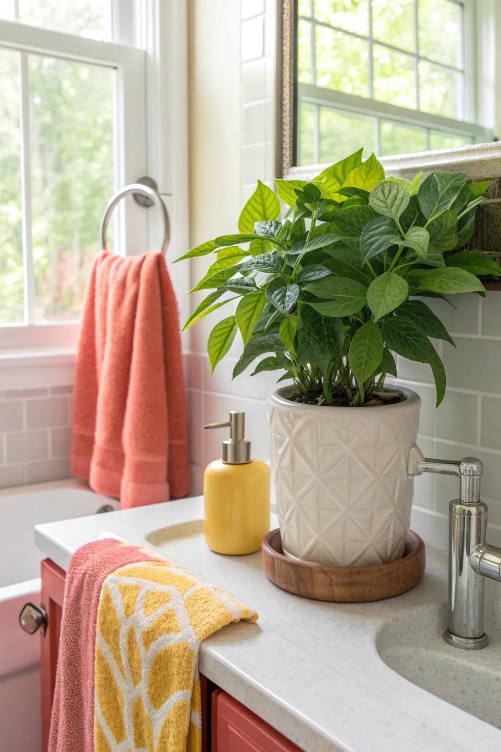 Greenery brings life and freshness to any farmhouse space. 🌱 #BotanicalDecor #FarmhouseLiving