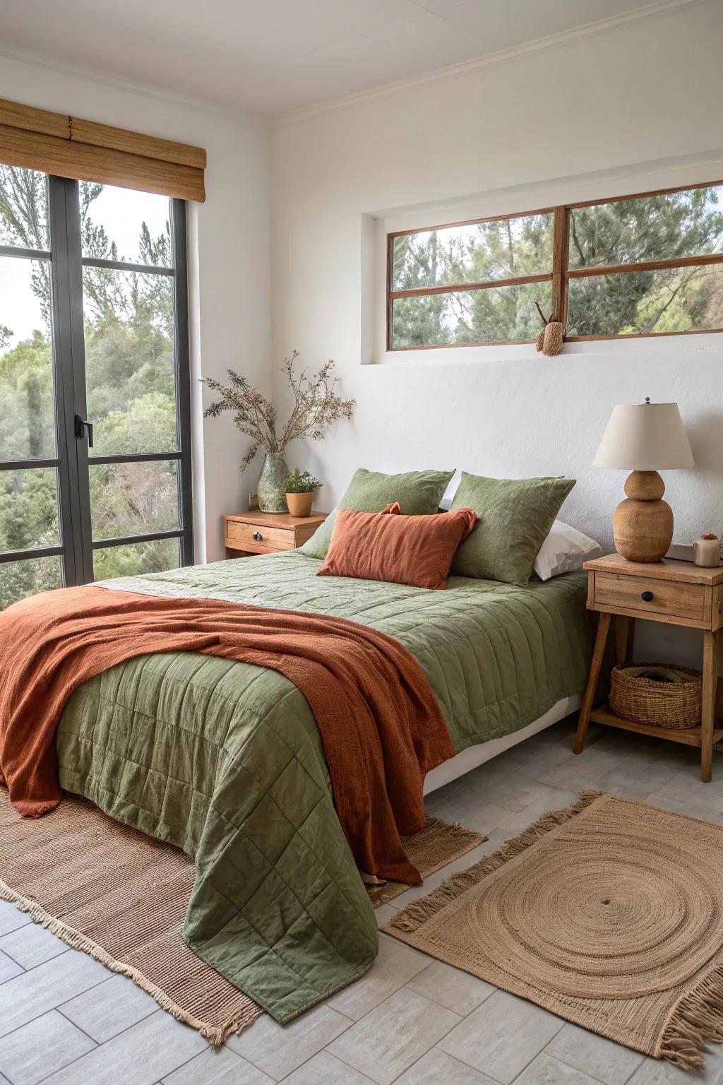 Create a grounding atmosphere with earthy tones that soothe the soul. 🌿 #EarthyDecor #Relaxation