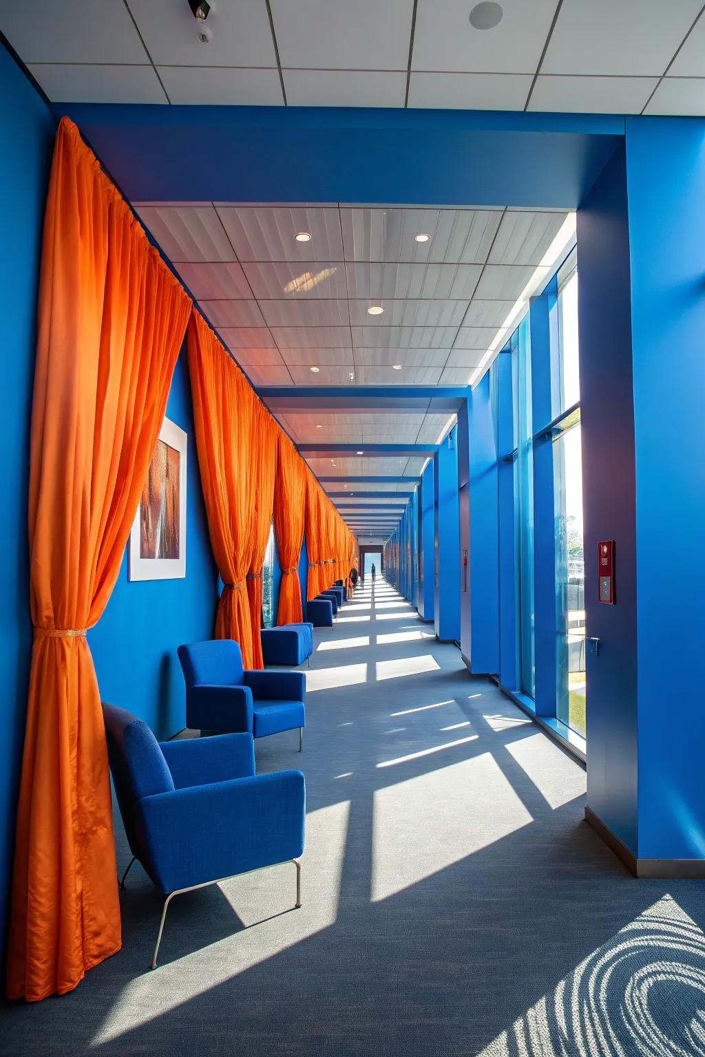 Trick the eye and expand your space with clever illusionary wall wraps. #OpticalIllusion #SpaceEnhancement #CreativeHome